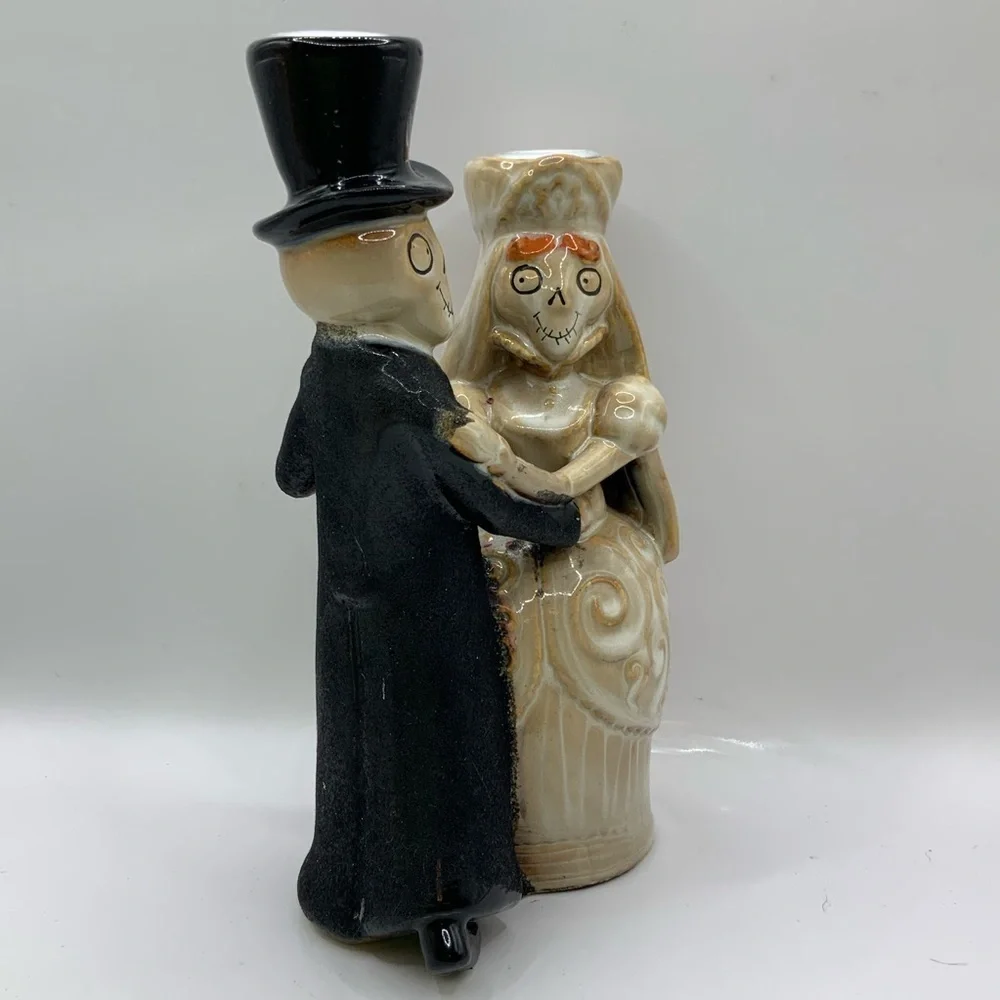 Yankee Candle Halloween Boney Bunch Gothic 1st Dance Wedding Taper Candle Holder